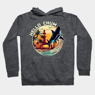 Hello Chum Shark Vintage Hoodie